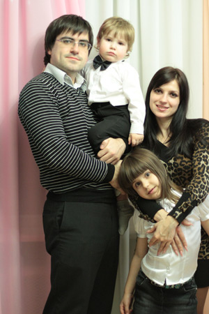 Петрова Елена и ее семья